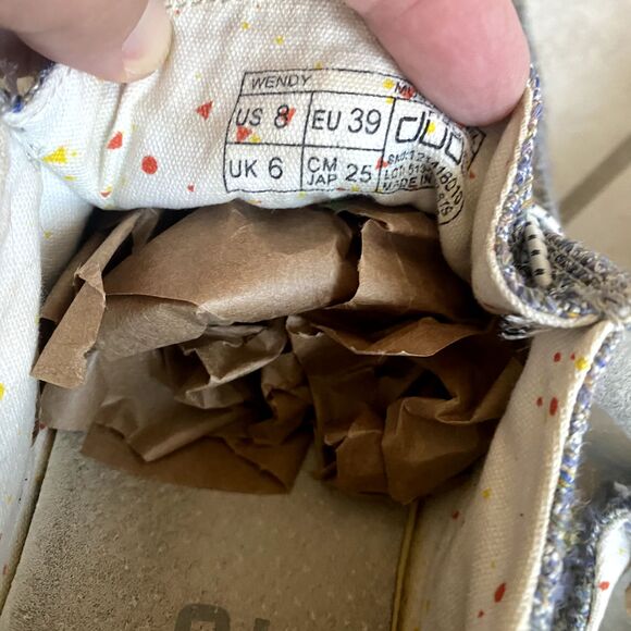 Hey Dude Wendy‎ Women Sz 8  Loafers Grey Slip On - Picture 10 of 12